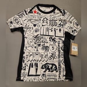 Nike Graphic Tee in Black and White California Graphics